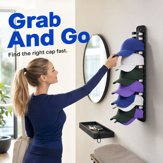 🎩 Plassbesparende Hattorganiserer – Hold Hattesamlingen Ryddig & Beskyttet! ✨ Stables & Henger – Perfekt for Garderober & Ganger. 🧼 Støvbeskyttet Design – Kjøp 3 for 10% Ekstra Rabatt! 🏠
