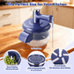 🍎 Elektrisk Fruktskreller & Mikser – 2-i-1 Automatisk Skrelling & Visping! ✨ 10–25 Sekunder – Perfekt for Druer, Tomater & Egg. 🔋 1500mAh Batteri – Kjøp 3 for 10% Ekstra Rabatt! 🥣