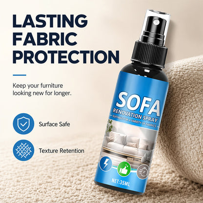 🥳 2026 HETSALG 🥳 💞 OVER 50 000 SOLGT! 🛋️ ✨ 50% RABATT! Skyllefri tekstilrenser – bare spray og tørk – uten vann, uten skylling. Perfekt til sofaer, tepper og møbeltrekk – friskt på minutter! 🧼 💨
