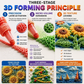 💥💥3D-puffpenner med blekk for barn