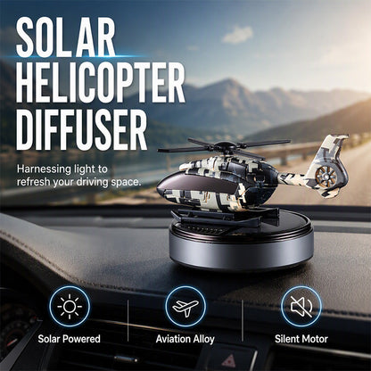 Soldrevet roterende helikopterbil aromadiffuser