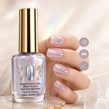 💅 Neglestyrker med melkeprotein – forsterker svake, skjøre negler, høyglans finish. Lett, ikke-klebrig, hurtigtørkende – perfekt til daglig bruk! ✨🛡️