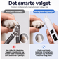 Elektrisk neglesliper for kjæledyr med LED-effektvisning