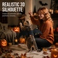 Halloween-flaggermusvinger kostyme for kjæledyr