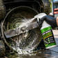 Hurtigvirkende rengjøringsspray for plenklipper