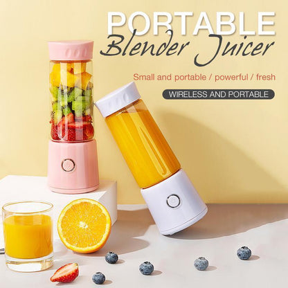 🥳2026 HOT SALE🥳💞50K+ SOLD! 🥤✨ 50% OFF! Mintiml® Juicer – Portable blender with detachable cup – blend & go! USB rechargeable, 1500mAh battery – 10-15 cups per charge. Fresh smoothies anywhere! 🍓🏃‍♀️