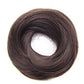 Rotete bun hårscrunchie for kvinner