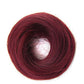 Rotete bun hårscrunchie for kvinner