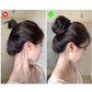 Rotete bun hårscrunchie for kvinner