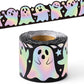 🎃 50% RABATT NÅ! Halloween holografisk laser spøkekant-klistremerke – blænende spøkedesign, regnbueglimmer & 5 meter – perfekt for klasserom, hjem og vinduer 👻✨