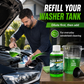 🚗 50 % RABATT NÅ! Automotive Glass Water Concentrate – høykonsentrert, dyptrengjøring og stripefri overflate – perfekt for frontruter, sideruter og sidespeil ✨🪟