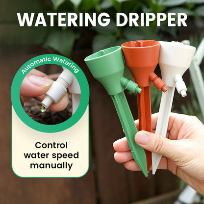 Automatisk plantevanning drypper
