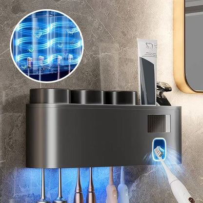 Smart UV-steriliserende tannbørsteholder