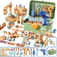 ⏳🔥TIDSBEGRENSET 50% AVSLAG! ⏰ Pedagogisk DIY-verktøysett for barn - Bygg mer. Lær mer. Lek kreativt🧰✨