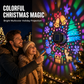 🥳 2026 HETT SALG 🥳💞 50 000+ SOLGT! 🎄❄️ 50 % RABATT! Dekorativ solcelledrevet vegglampe med lysprojeksjon – IP65-værbestandig, automatisk av/på. Projiserer festlige mønstre – perfekt til jul og Halloween! 🏡✨