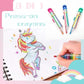 🌈 8‑i‑1 fargestift – åtte utskiftbare farger i én kompakt kropp. Perfekt til skole, reiser og kreativ lek! ✨🎒