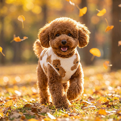⏳Begrenset tidsbegrenset 50 % rabatt⏰Søt plysjfôret kjæledyrvest🐶🧥