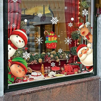 ❄Juleklistremerker til vinduene🎅