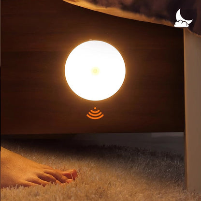 Induksjonsdrevet nattlampe
