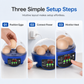 Automatisk USB-egginkubator med eggvending