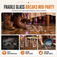 Plastshotglass formet som cowboyboots med minihatter