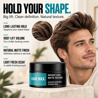 💇 Matt hårvoks eller stylingleire, 100 g