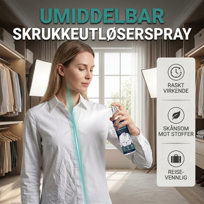 ✨Siste dag med 50 % rabatt👔 Umiddelbar rynkefjerning – ingen stryking, reiseklar, statisk fri og frisk.