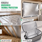 ♨️ Reflekterende «Double Bubble»-isolasjonsfolie – Varmereflektor for radiator