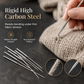 🧵 50 % RABATT I BEGRENSET TID! ✂️ Reparasjonsnåler med riflet overflate – fikser løkker raskt, glatt bruk, solid stål ✨