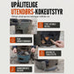 🔥 50 % RABATT! ⛺ Multifunksjonell, bærbar ved- og trekullovn – rustbestandig, for camping, grill og oppvarming ✨