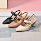 Sandalias de tacón alto para mujer 2024 nueva moda.