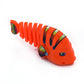 Plastleker med roll-up fisk