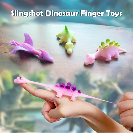 (🌲🎅 TIDLIG JULESALG 48% AVSLAG🔥) 🎁Slangbella Dinosaur Finger Leker